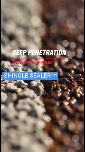 SHINGLE SEALER™ Waterproofing Rejuvenating Roof Sealer #diy #roofinginnovation #roofmaintenance