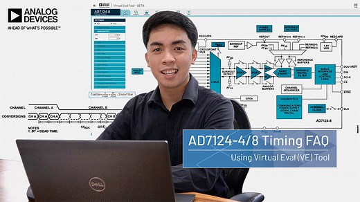 AD7124-4/AD7124-8 Timing FAQ Using VE Tool