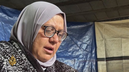 A Palestinian grandmother took her grandson to Egypt for urgent heart surgery after Israel granted a rare medical evacuation, but he died during treatment. Returning to Gaza, she found her husband and children killed in an air strike. Now she is alone and shares her story.