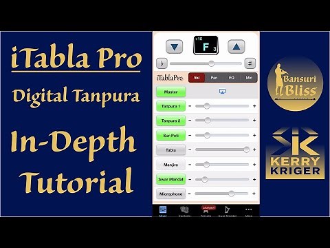 iTabla Pro Tutorial (2022) - Digital Tanpura & Tabla