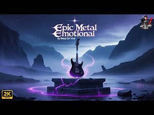 [2 Hours ] 🎸 Epic Metal Soundscapes for Emotional Release and Healing | Metal Girl Viral