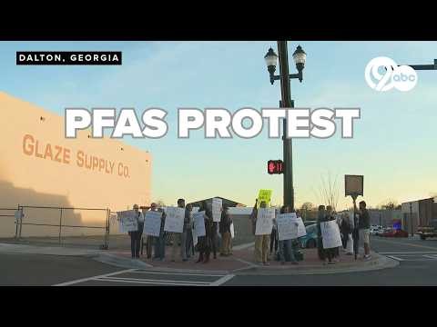 Protest targets PFAS bill that would protect Georgia companies from liability