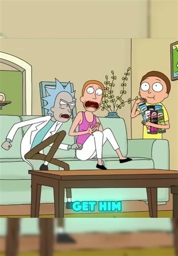 Rick and Morty Pringles commercial #rickandmorty #pringles #clips #fyp #show #shorts #viral