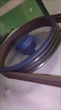 Building maintenance ★ What caused the V-belt to come off? #V-belt replacement