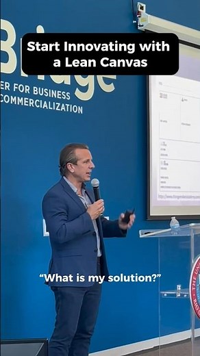 Start innovating with a lean canvas for your #business 💡