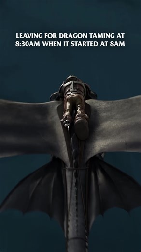 Berk Standard Time: whenever the dragons are ready 🐉 #httyd #httyd2 #animation #fyp