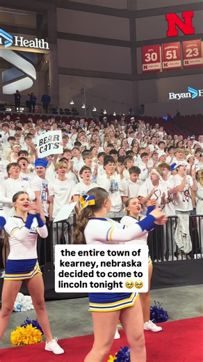 feels like a kearney home game here rn #BraskaSports • Made possible by Meddys - serving fresh and authentic flavors since 2014! 🍴