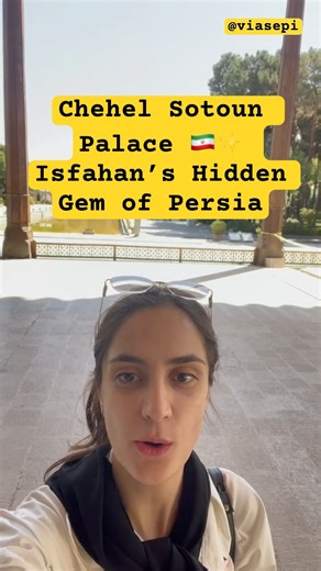 Chehel Sotoun Palace 🇮🇷✨ Isfahan’s Hidden Gem of Persia