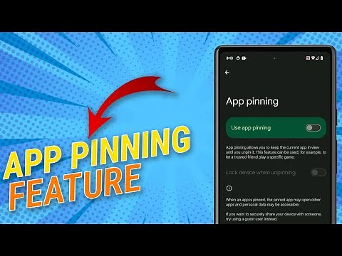 How To Pin An App on Google Pixel