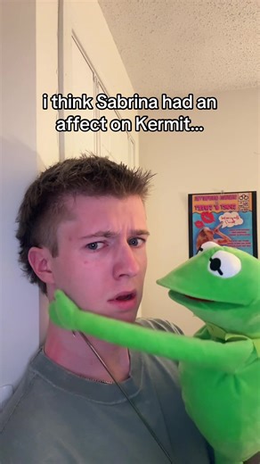 KEEMIT?!!! #sabrinacarpenter #tears #trend #transition #fyp | Kermit The Frog