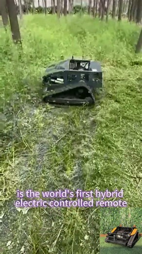 Försäljning direkt från fabriken, lågt grossistpris,Kina, fjärrstyrd ogräsrensningsmaskin för buskar