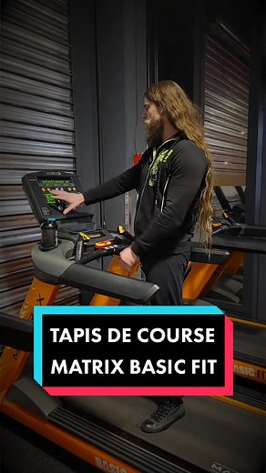 Découverte du Tapis de course Matrix chez Basic Fit - Partie 1