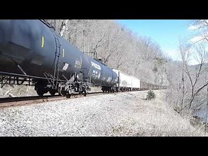 Q693 Southbound between Miller Yard and Carfax and Coeburn Virginia