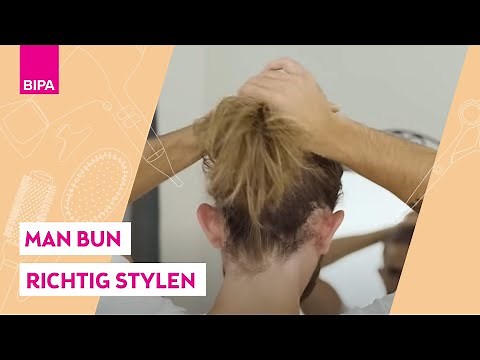 Man Bun richtig machen: Hairstyling-Tutorial mit BIPA
