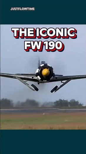 FW 190 Fighter Plane – The Legendary WWII Warbird #aviationhistory #military