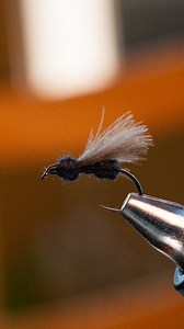 Send this easy-to-tie pattern to a friend who needs to stock up on ant flies, or save this post so you can tie some up yourself. During late summer and into early fall, the landscape surrounding water is teeming with terrestrial life. Among these bugs are flying ants and when they’re hatching, fish take notice! This pattern uses our Ultimate Dry Barbless Hook, Tactical Dry Fly Dubbing in black to build the body, and our Natural CDC for the wing material. What do you think? | Fulling Mill