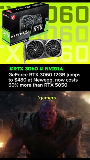RTX 3060 Prices Are INSANE 💀