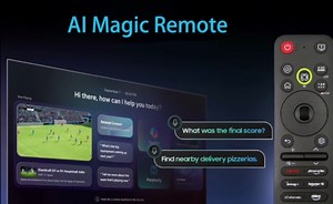 MR25GA AKB76046603 New Replacement AI Magic Voice Remote Control Compatible with LG TVs: OLED, QNED, UHD, LED, LCD (MR25GA) for 2025 Models with Rakuten TV Shortcut Buttons