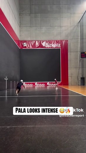 Intense Pala Pelota Action Locked In