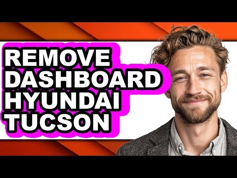 How to Remove Dashboard Hyundai Tucson (UPDATED)