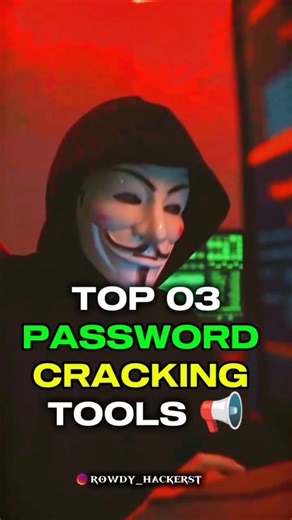 TOP 03 PASSWORD CRACKING TOOLS || HACKER TOOL || CYBER SECURITY🔒||