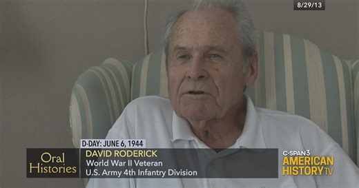 David Roderick World War II D-Day Interview
