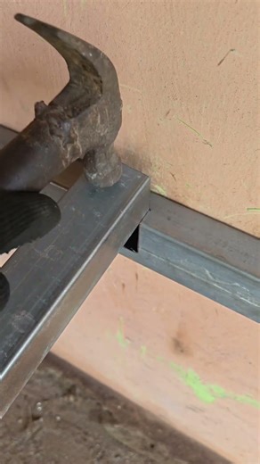 A little-known technique for installing Dynabolts in a good and aesthetic way. #stickwelding