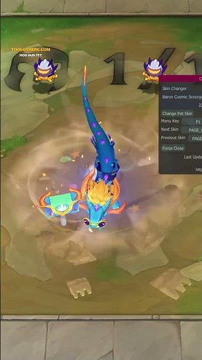Update Mod Skin TFT 15.8 - Add new pet Baron #teamfighttatics #dautruongchanly #pettft #tft #shorts