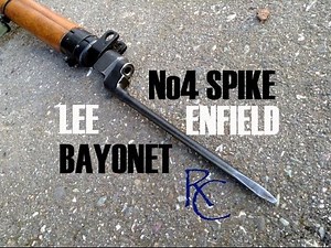 The No4 Spike Bayonet - Lee Enfield Rifle