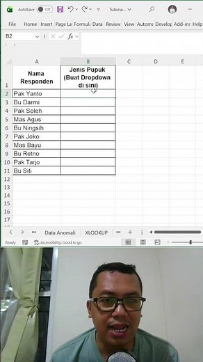 How to create automatic drop down list selection in Excel