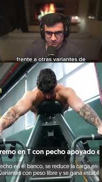 ¿ES BUENO EL REMO EN T?🏋️ #Remot #jalonalpecho #backday #fyp #fitness