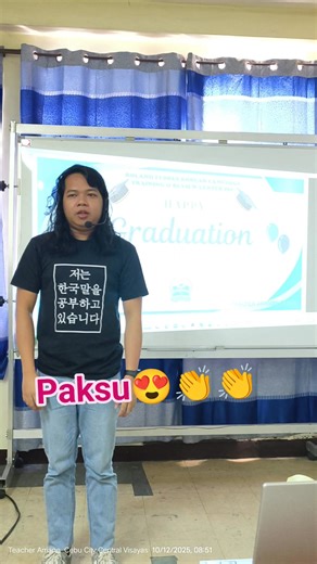 3.2K views · 106 reactions | Sample Self Intro Matututo ka basta magsipag at magtyaga ka #epsaspirant #teamjologs #StudyKorean #teacherarriane | Roland Flores Korean Language Training & Review Center Inc - Cebu | Facebook
