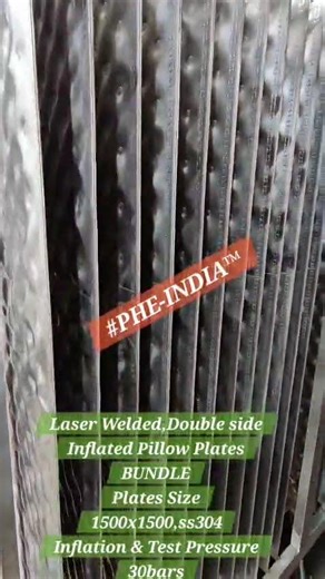 Laser Welded, Double SideInflated Pillow PlatesBUNDLE