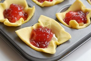 Cranberry Brie Bites Recipe | Easy 3 Ingredient Appetizer!