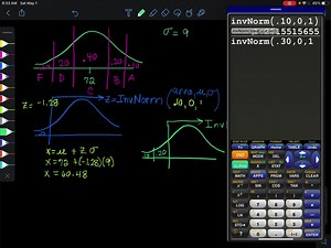SOLVED:In a large section of a statistics class, the points for the… | Numerade