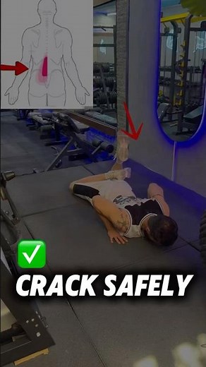 Step-by-Step Back Crack | Relieve Pain & Improve Mobility 🔥💪🏻 ​⁠‪@MiladRahimifit‬