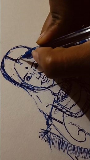 Pen Sketch Art | Simple Pen Drawing | Beginner Artist” #art #drawing #easy #painting