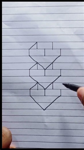 how to make a heart 💞. Easy step for begginers. Simply on a computer page or at rough register