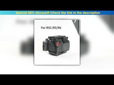 Hot Picks Latest Upgraded Version V-Mount Battery Plate Expansion Module Cineback for R5C/R5 R6 Cam