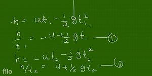 An object thrown vertically upwards from the top of a building ... | Filo