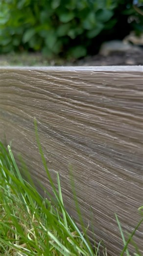 Installing Composite Landscape Edging (Easy DIY + Natural Wood Look!)