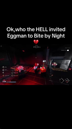 Eggman Crashes Bite By Night Roblox Horror Game