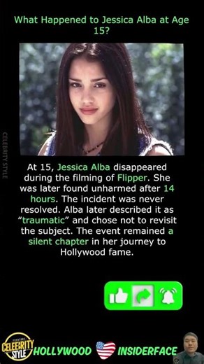 What Happened to Jessica Alba at Age 15?