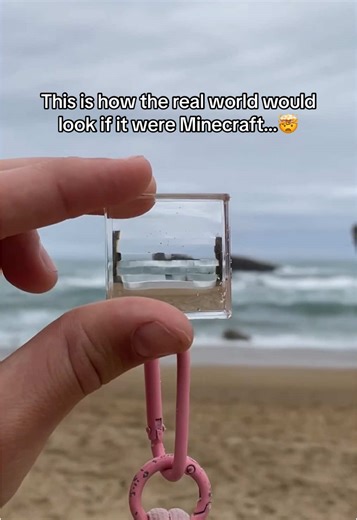 Exploring Real World Through Minecraft Keychains