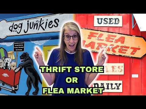 Is the Flea Market Better than the Thrift Store for Reselling?