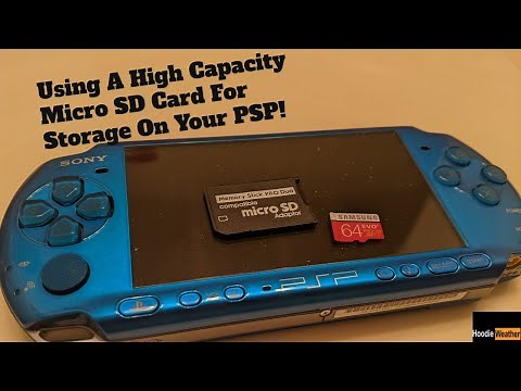 Installing A High Capacity Micro SD Card On Your PSP! [2022]