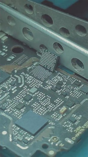 What is NETWORK IC Reballing Process