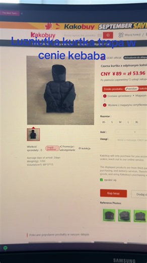 Kurtka trapa w cenie kebaba — promocja i kod banan20