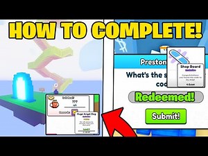 *NEW* 😱 How To REDEEM PRESTON SECRET SHOP CODE & STAIRCASE To HEAVEN For HUGE In Pet Simulator 99!