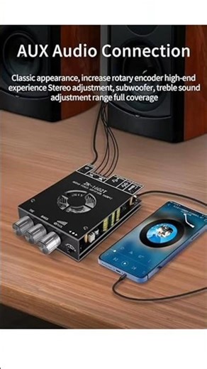 160W x 2 Hi-Fi Bluetooth Amp: The ZK-1602T is a Beast! 🔋